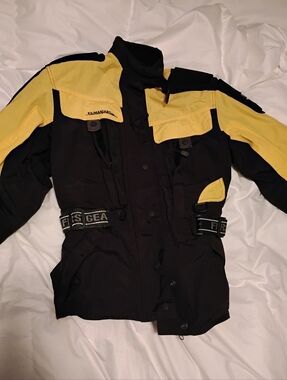 Women's Small First Gear Kilimanjaro Padded Motorcycle Jacket.